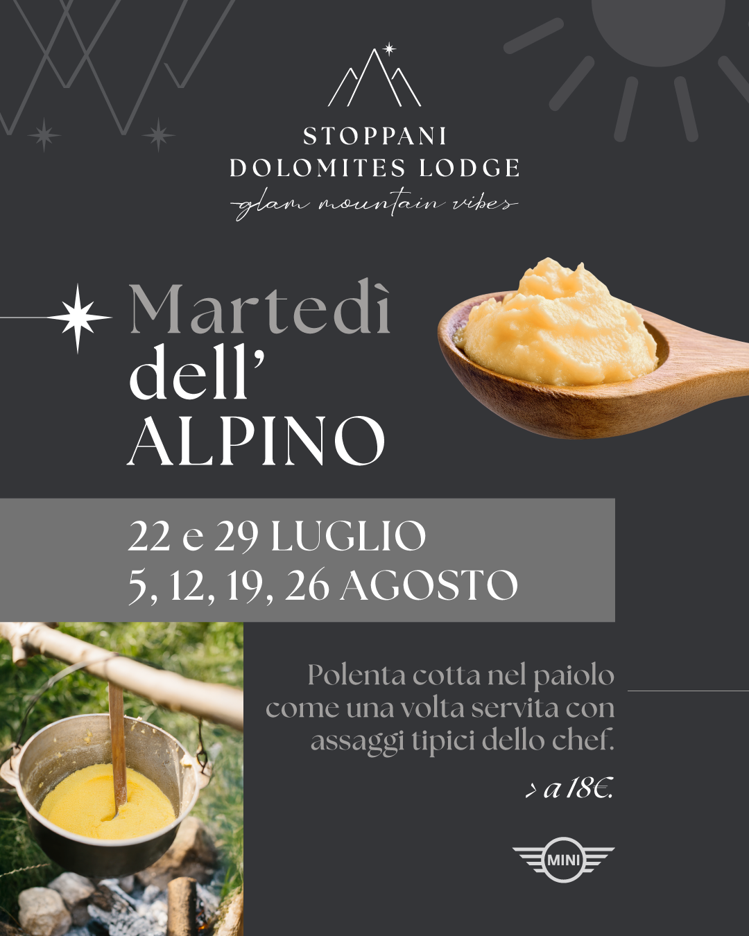 Marted&igrave; dell'ALPINO